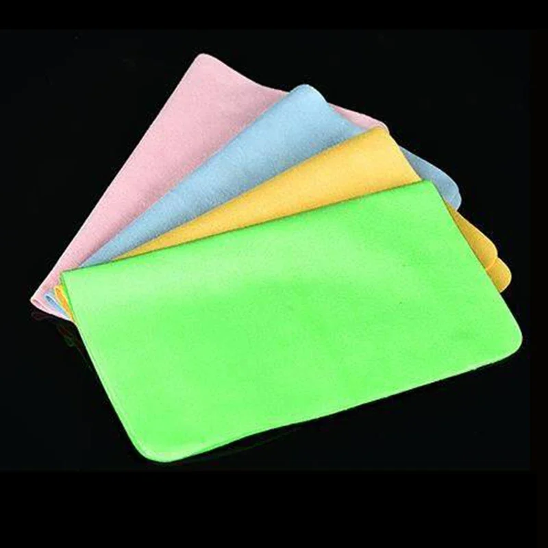Chamois Glasses Cleaner Microfiber Cleaning Cloth 10pcs/lots Lens Phone Screen Cleaning Wipes