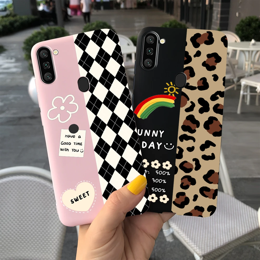 Per Samsung Galaxy M11 Custodia Cover Posteriore In Silicone Custodia Per Telefono Per Samsung M11 M 11 2020 Custodie Galaxy M11 6.4 'Paraurti Coque