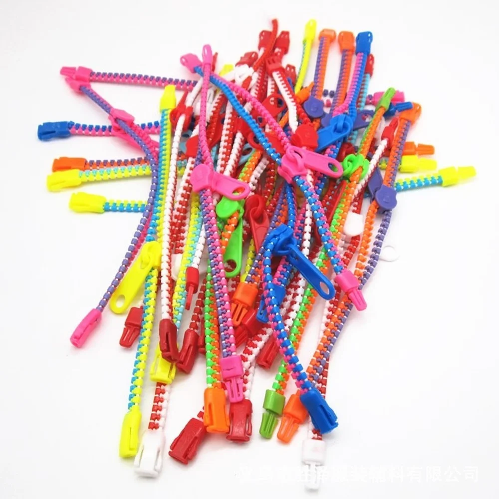 Fidget toy sensory fidget toy anti stress toy finger sensory toy 6 Pcs Creative Zipper Bracelet Toy Stress Reliever Focus Killing Fidget Toy for Kids Children Adhd Autism Hand Sensory Toys