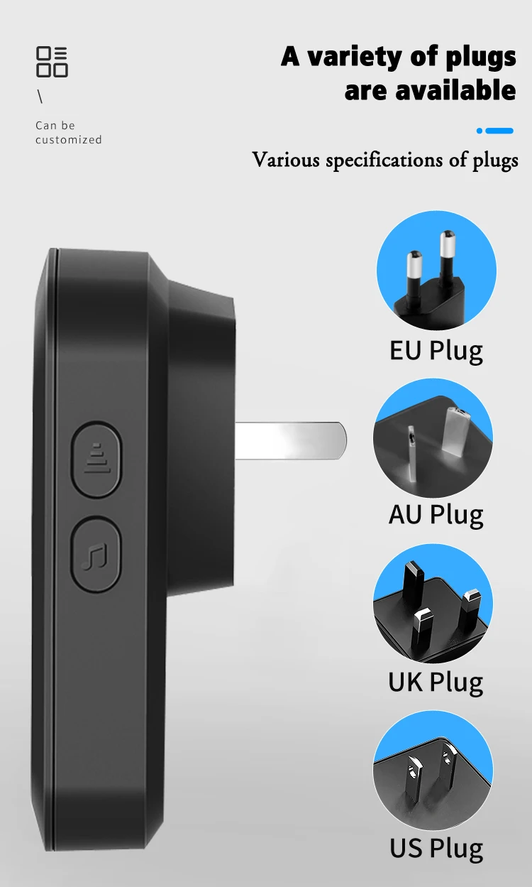 eua ue uk plug 60 carrilhão sem