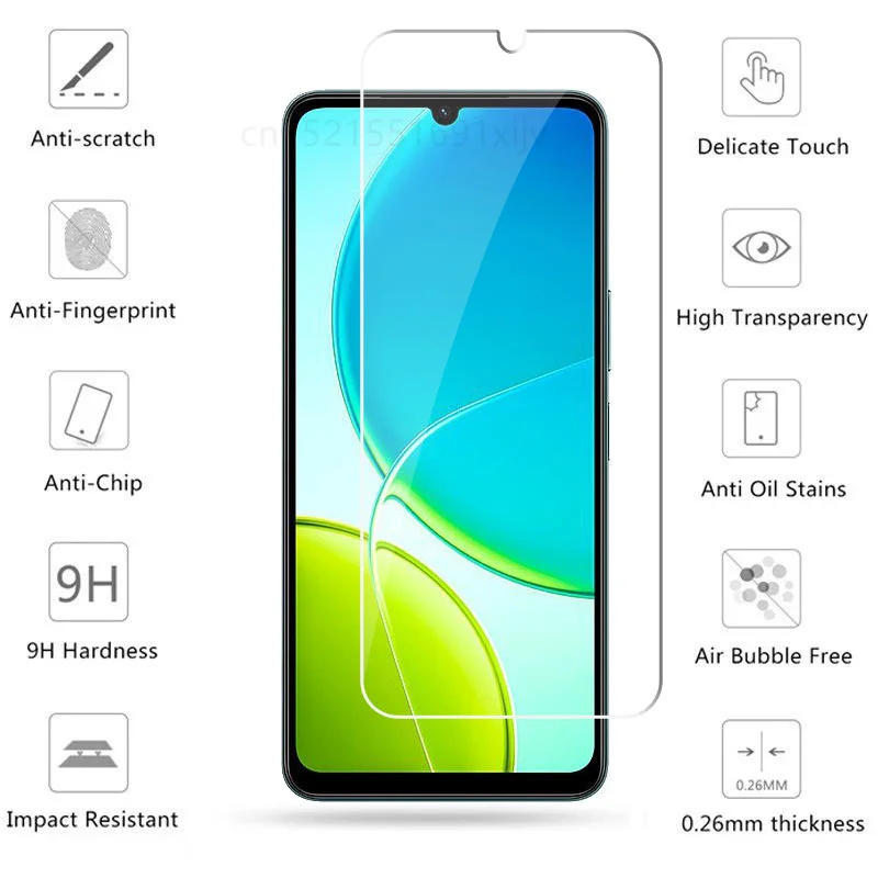 Premium Tempered Glass Screen Protector - Full Clear HD Protective Film