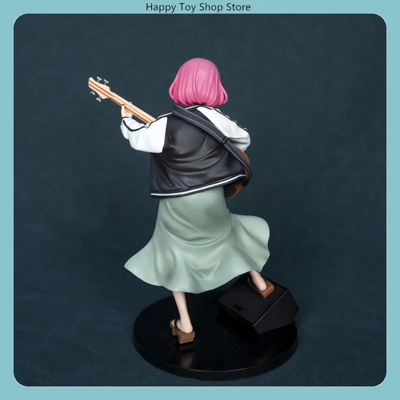 Bocchi the Rock Hiroi Kikuri Anime Figure with Bass Guitar - Collector's Edition Desktop Decoration
