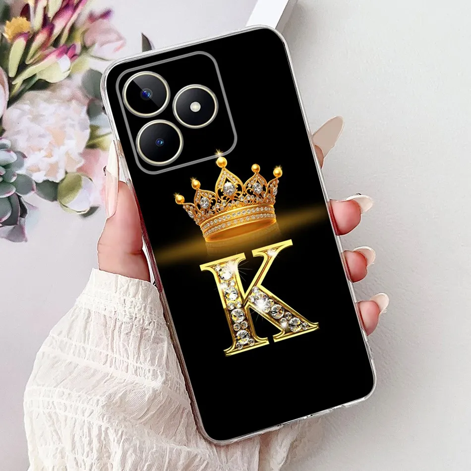 Fashionable Soft Silicone TPU Phone Case - Stylish Letter Design