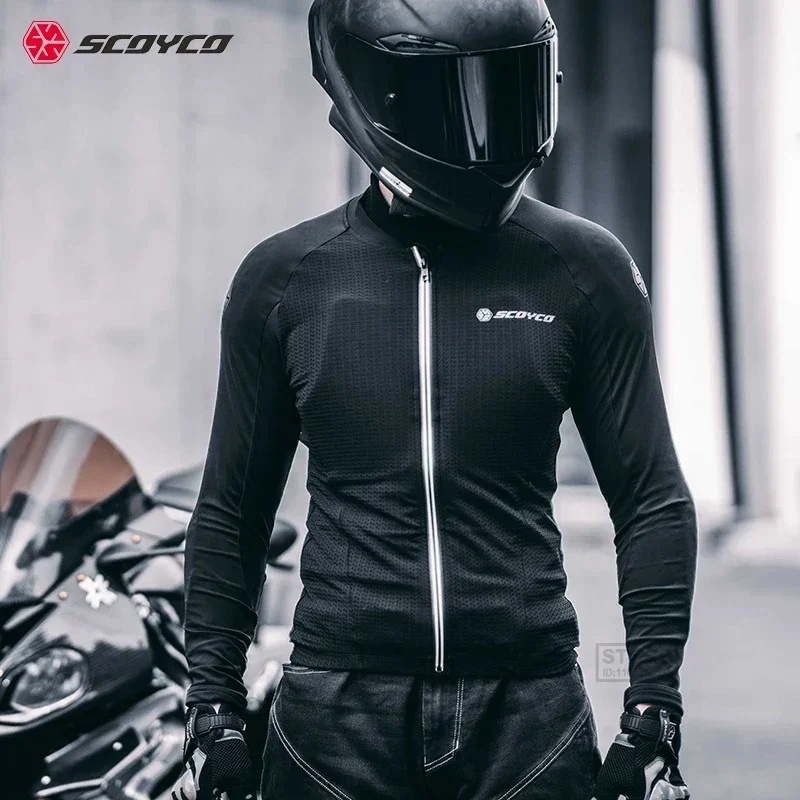 

Spring Summer Breathable SCOYCO AM13 New Motorcycle Riding Armor Motocross Protection Protective Gear Moto Jacket