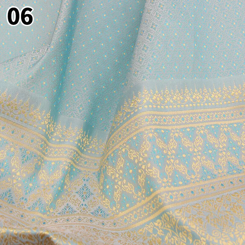 Neue Geprägte Jacquard Stoff Dai Ethnische Thai Kleidung Material Gedruckt Kleid Gerade Rock Tuch DIY Nähen Handwerk Liefert – Detail 5