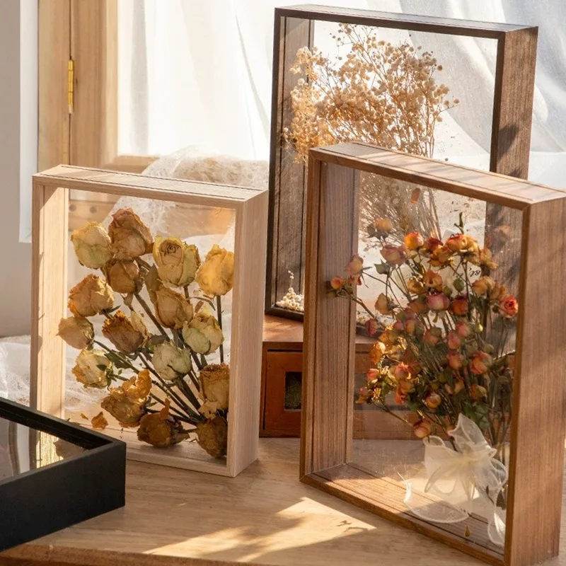 超大型立体フレーム　ボックスフレーム　2点　木製　ハンドメイド 木製 3D 立体額 ボックスフレーム 立体 フレーム 長方形