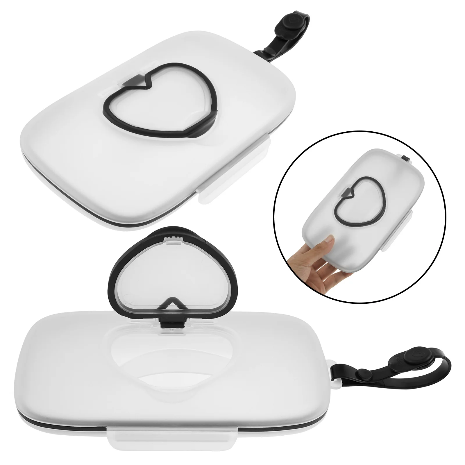 Portable PP Baby Wipes Storage Box Case