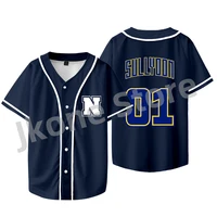 NMIXX Baseball Jacket Tour Merch T-shirts Women Men Fashion Casual KPOP Style Short Sleeve 1