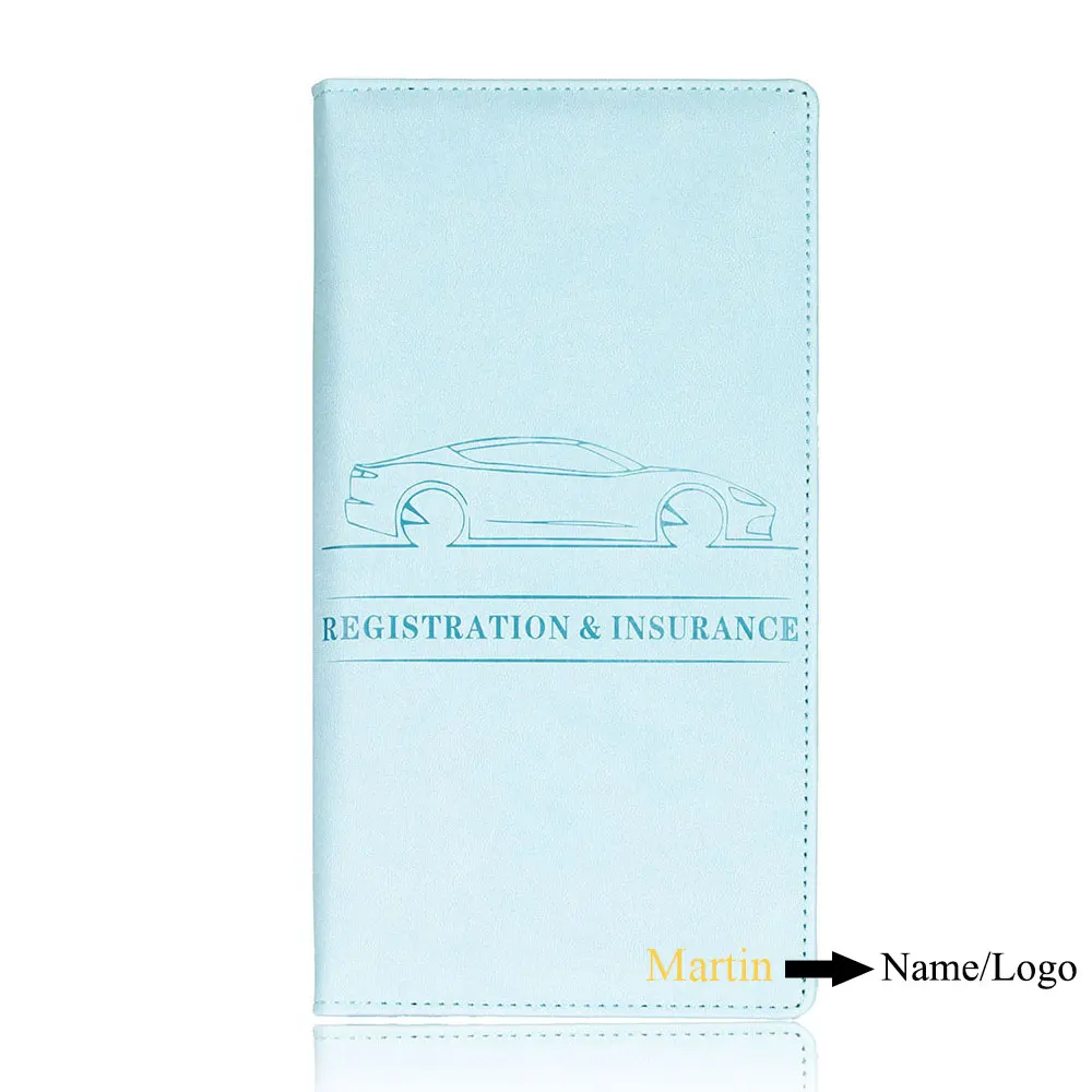 Car Driver License Cover PU Leather Credit Cards Holder Car Registration  Insurance Driving Documents Protective Case Organizer - AliExpress