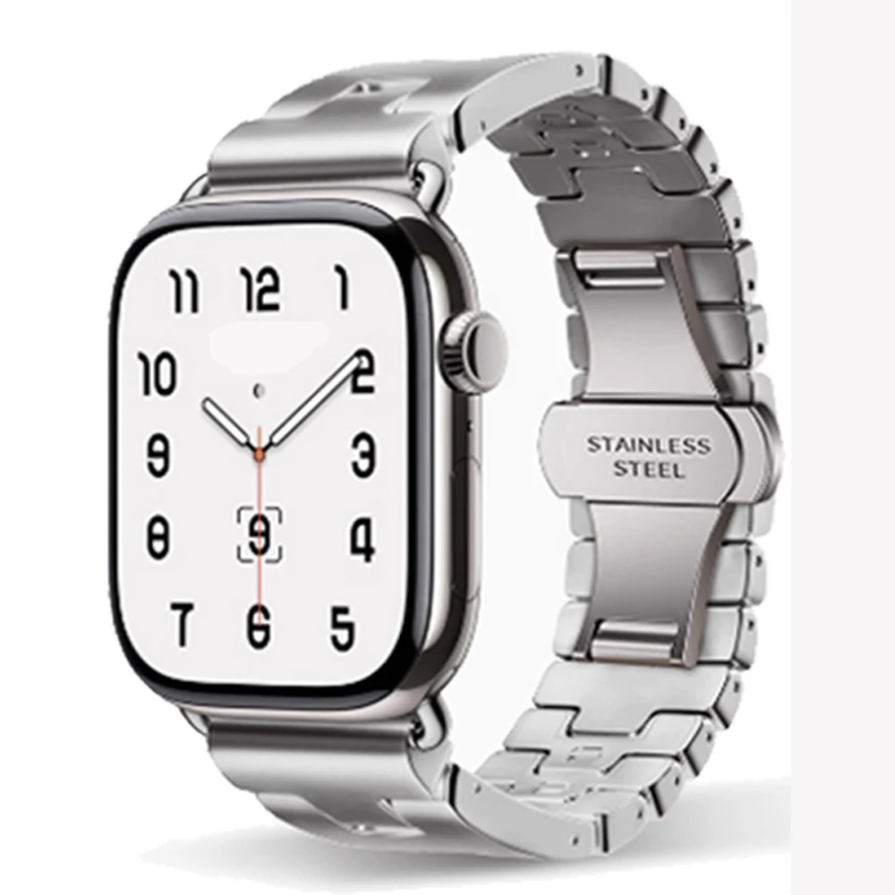Premium Stainless Steel Watch Strap Bracelet - Universal Design