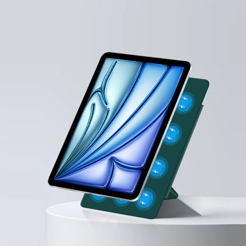 Magnetic Smart Book Cover for iPad Air - Y-Fold Design