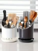Kitchen Chopstick Storage Rack - Plastic With Drainage Board Cutlery Storage Container - Knife Spoon Fork Container Saves Space 1