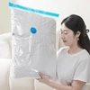 Clothes Storage Vacuum Bag Compression Organizer Bag Travel Clothing Luggage Vacuum Packing Storage Bag with Hand Air Pump 4
