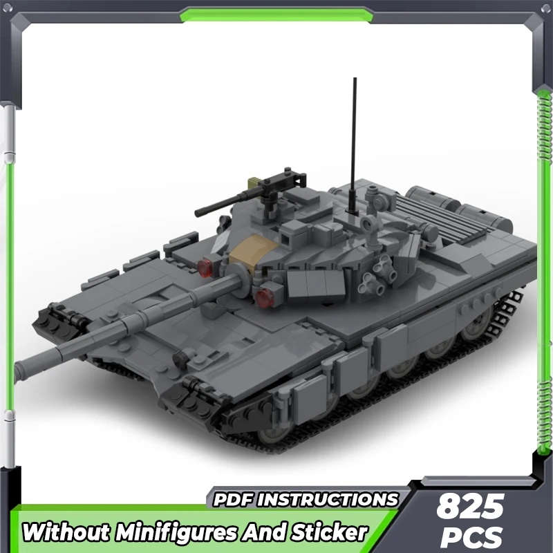 

Строительные блоки Moc, модель военного оружия T-90A V2, технология танков, модульные блоки, подарки, игрушки для детей, Наборы для творчества