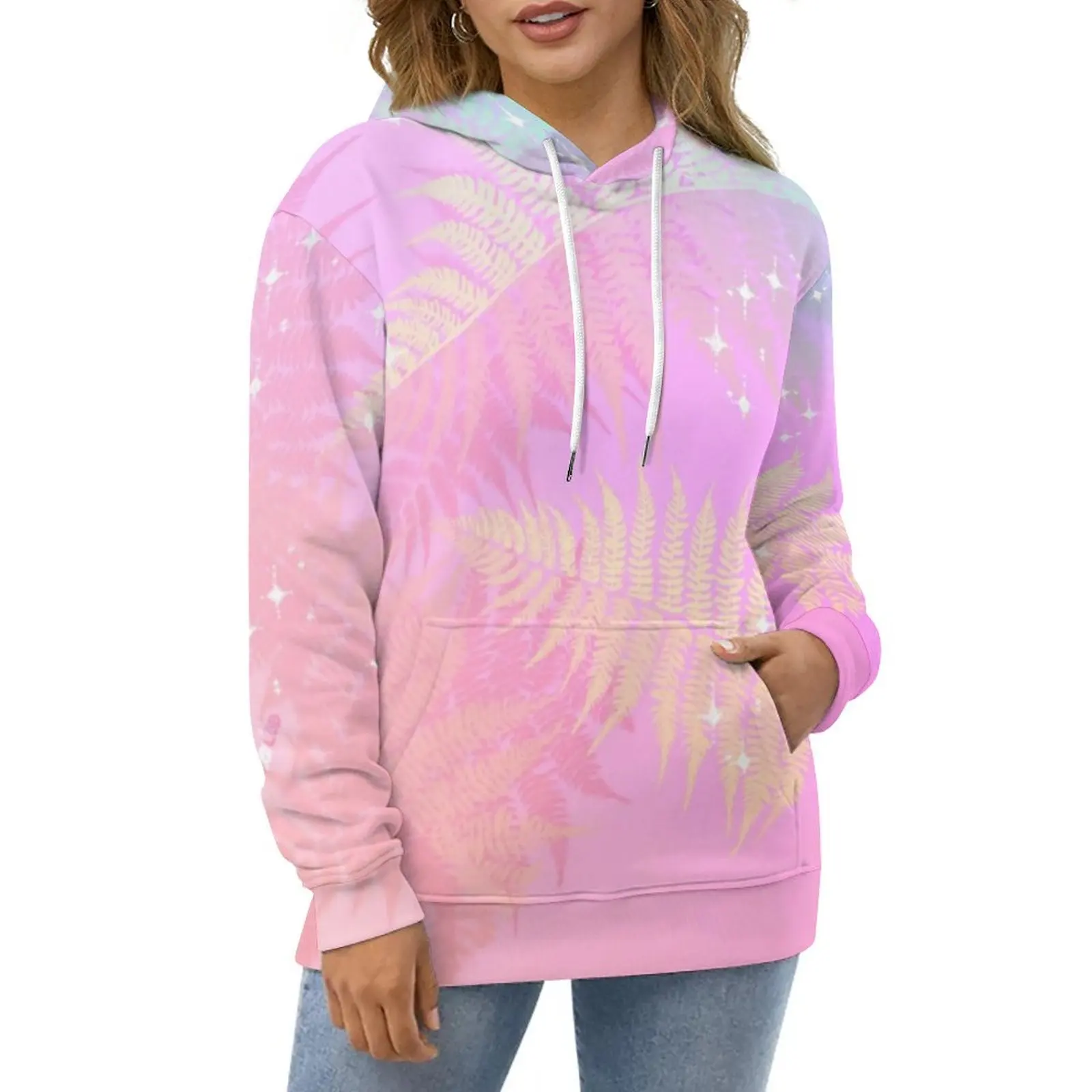 

Sunset Print Hoodies Ladies Abstract Ombre Streetwear Casual Hoodie Autumn Long Sleeve Cute Pattern Sweatshirts 4XL 5XL 6XL