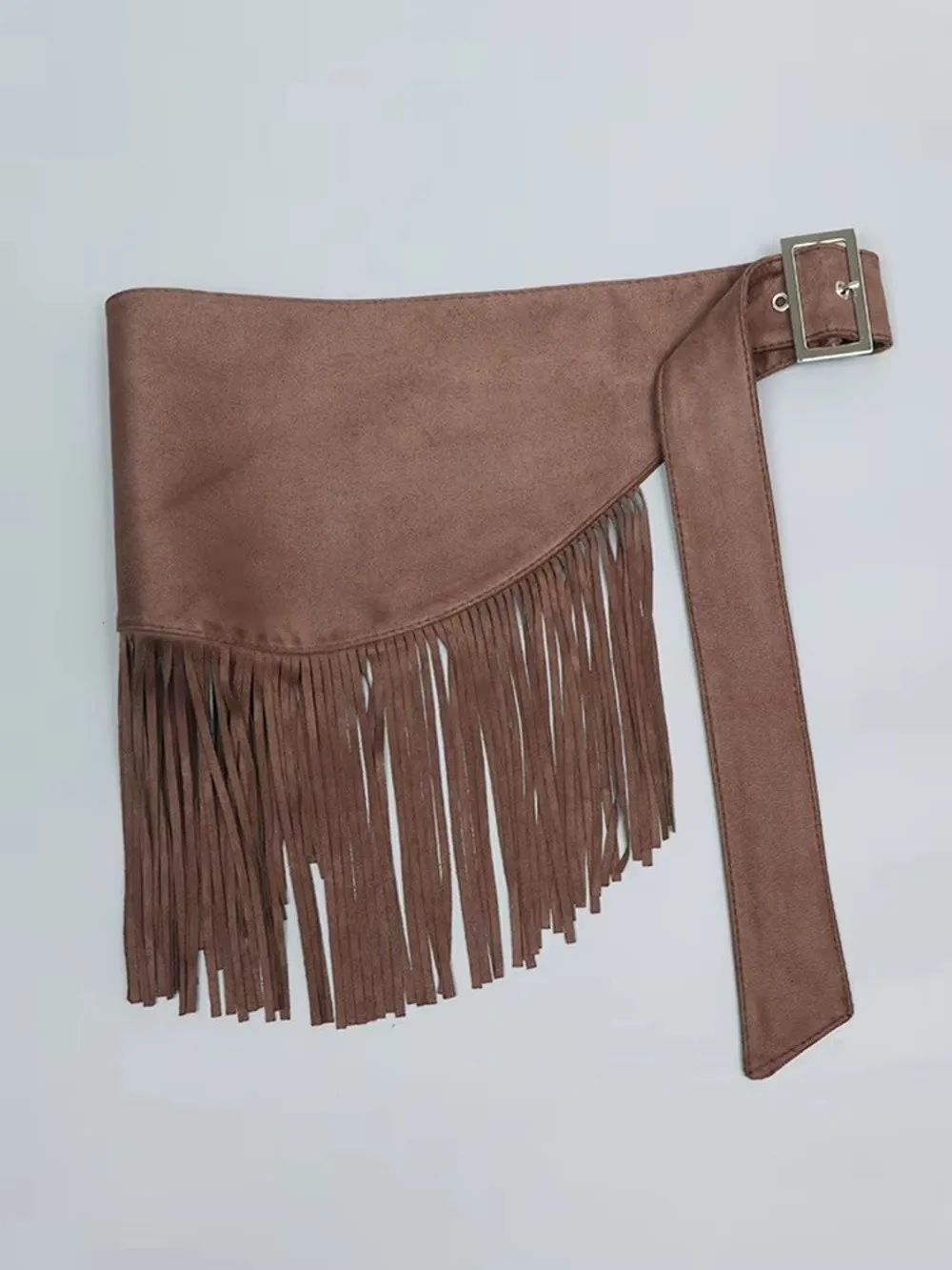 Luxus Vintage Quaste Taille Gürtel Dreieck Einfarbig Kleid Gürtel Cowboy Stil Taille Abdeckung für Frauen – Detail 14
