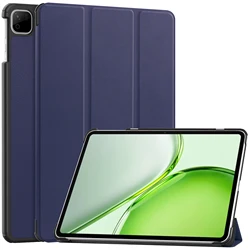 Premium PU Leather Tri - fold Kickstand Protective Tablet Case, 13 - Inch Shockproof Cover for Pad X9b Max 13 2026 (Blue)