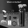 SEJOY Shaver Men USB Electric Shaver Powerful Beard Shaving Machine Electric Razor Rechargeable Waterproof 5