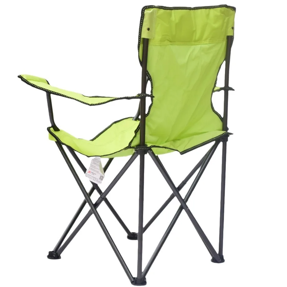 

Outdoor Portable plus-Sized Fishing Seat Armrest Back Folding Chair Beach Leisure Outdoor Camping Customized