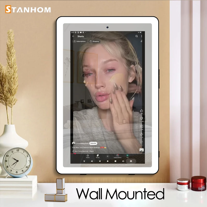 스탠홈 와이파이 매직 스마트 뷰티 메이크업 LED 조명 거울