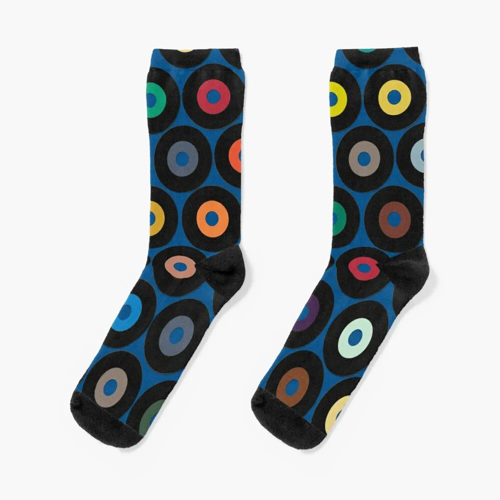 VINYL blue Socks Non-slip basketball Heating sock Mens Socks Women's a l f classic t shirt socks heating sock anti slip socks