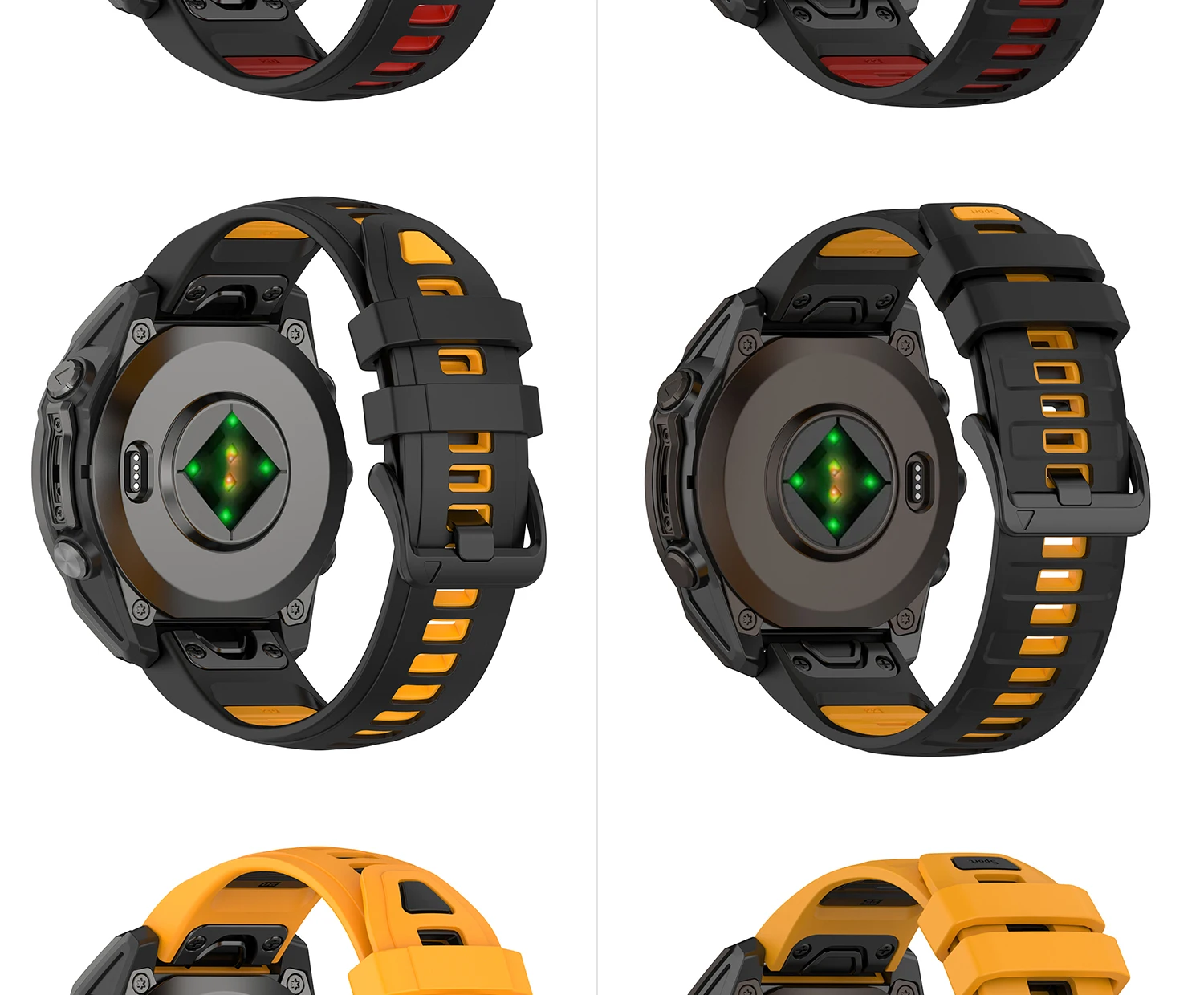 QuickFit 20 22 26 mm Fenix 8 Uhrenarmband für Garmin Fenix E 8 47/51/43 mm 7 7X 6 6X Pro Epix Gen2 Enduro2 3 Silikonarmband – Detail 7