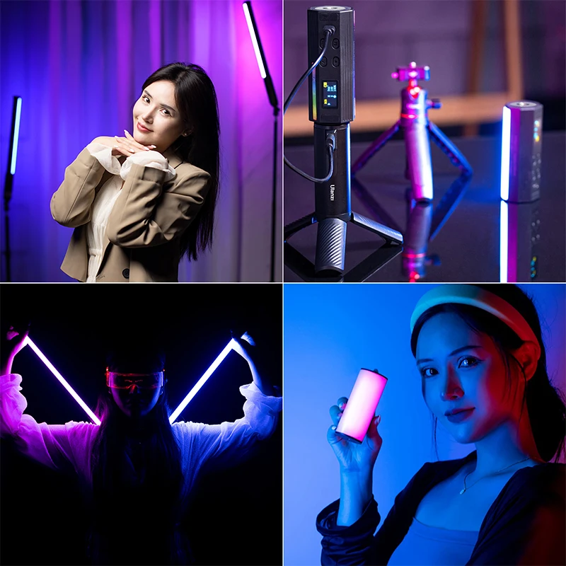 Ручной Светильник Ulanzi i-Light VL119 RGB светодиодный светильник RGB 2500-9000K светильник для фотосъемки магнитная трубка светильник для видеозаписи (art.: 3920b85ef3a50) - 3920b85ef3a50
