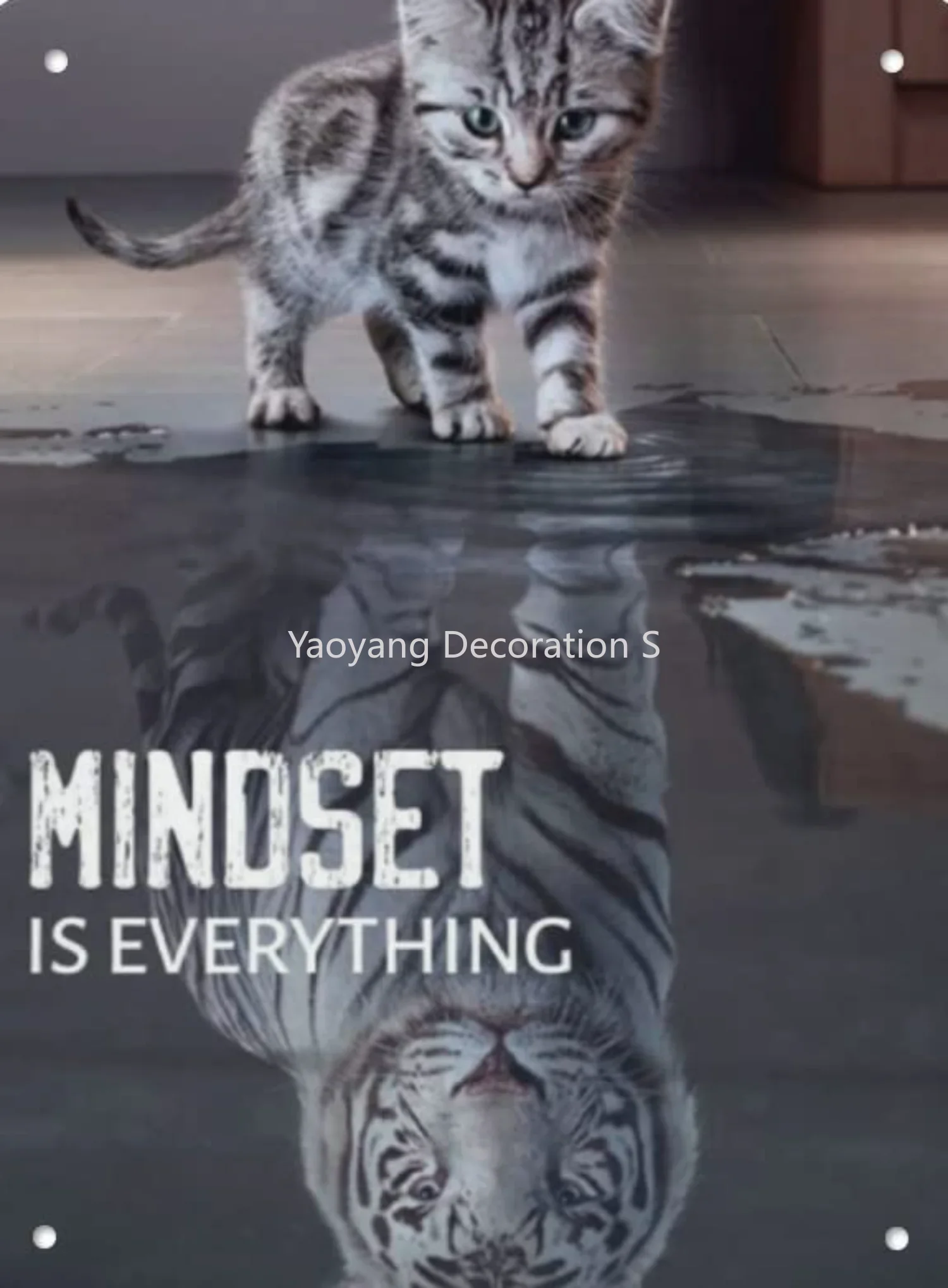 

Interesting retro tin logo, cute cat and tiger posters, iron painting art decoration, animal plaques, cat enthusiasts' gifts