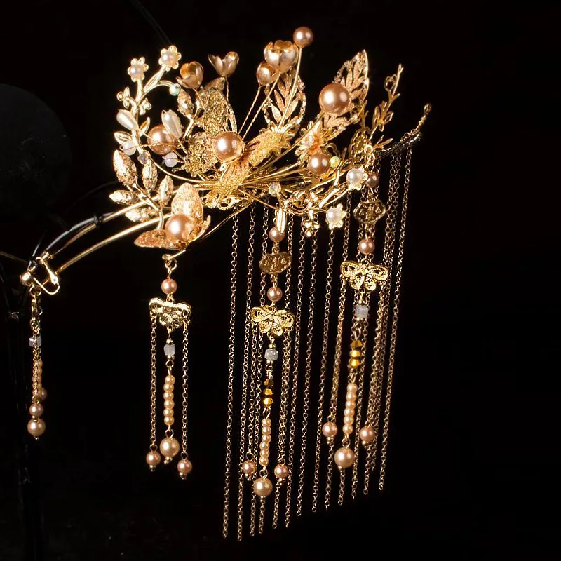 Wedding Bridal Hair Jewelry Bride Crown Headdress Wedding Hair Accessories Bridal Headwear Headpiece Tiara bridal jewelry sets