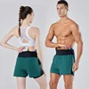2 in 1 Trail Running Marathon High Large Capacity Quick Dry Long Distance Training Shorts Sports Men Women Summer With Waist bag 2