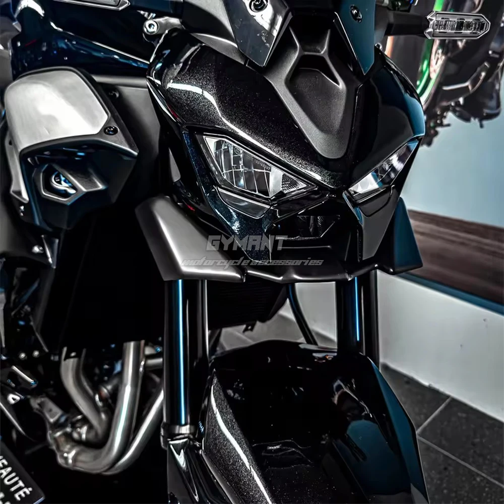 Z900 2025 For KAWASAKI Z900SE 2025 Motorcycle Downforce Winglet Aerodynamic Wing Front Spoiler Kit New Accessories Front Spoiler
