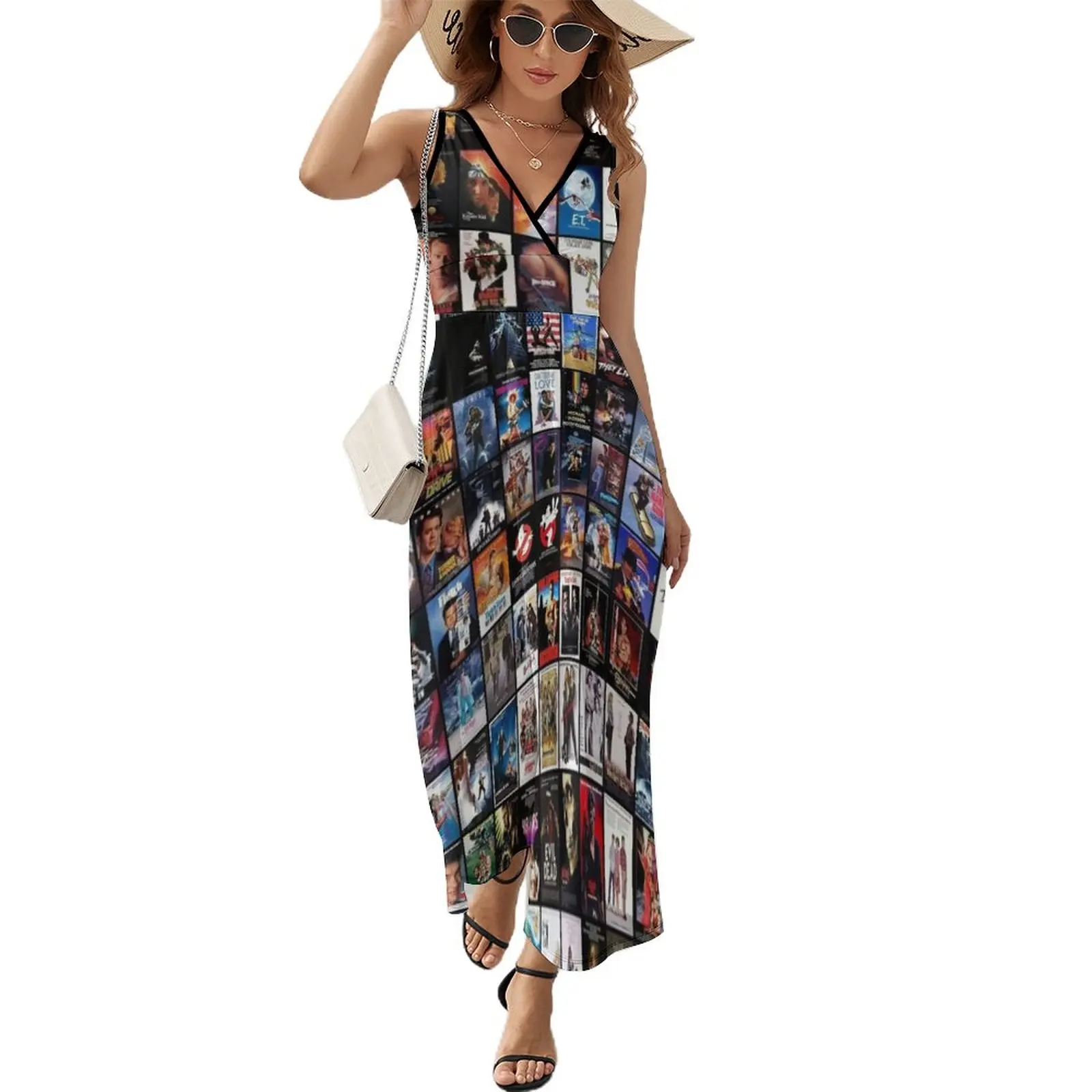 

80's movies collage | the best of the best Sleeveless Dress women's fashion dresses loose women's dress