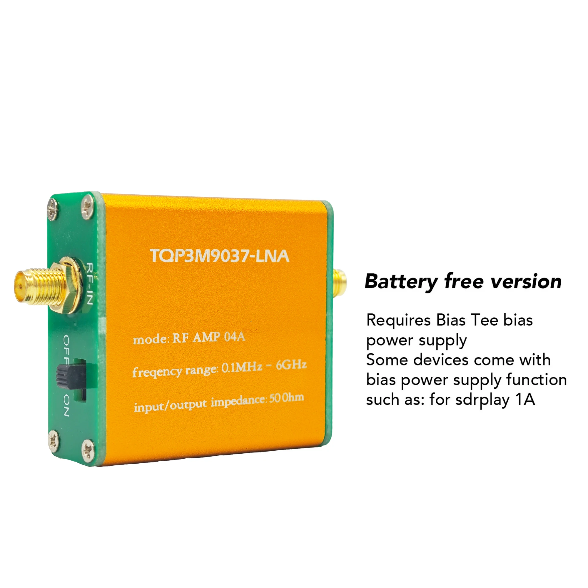 TQP3M9037-LNA RF Amplifier Module Low Noise for 0.1MHz To 6GHz Boost Signal Quality
