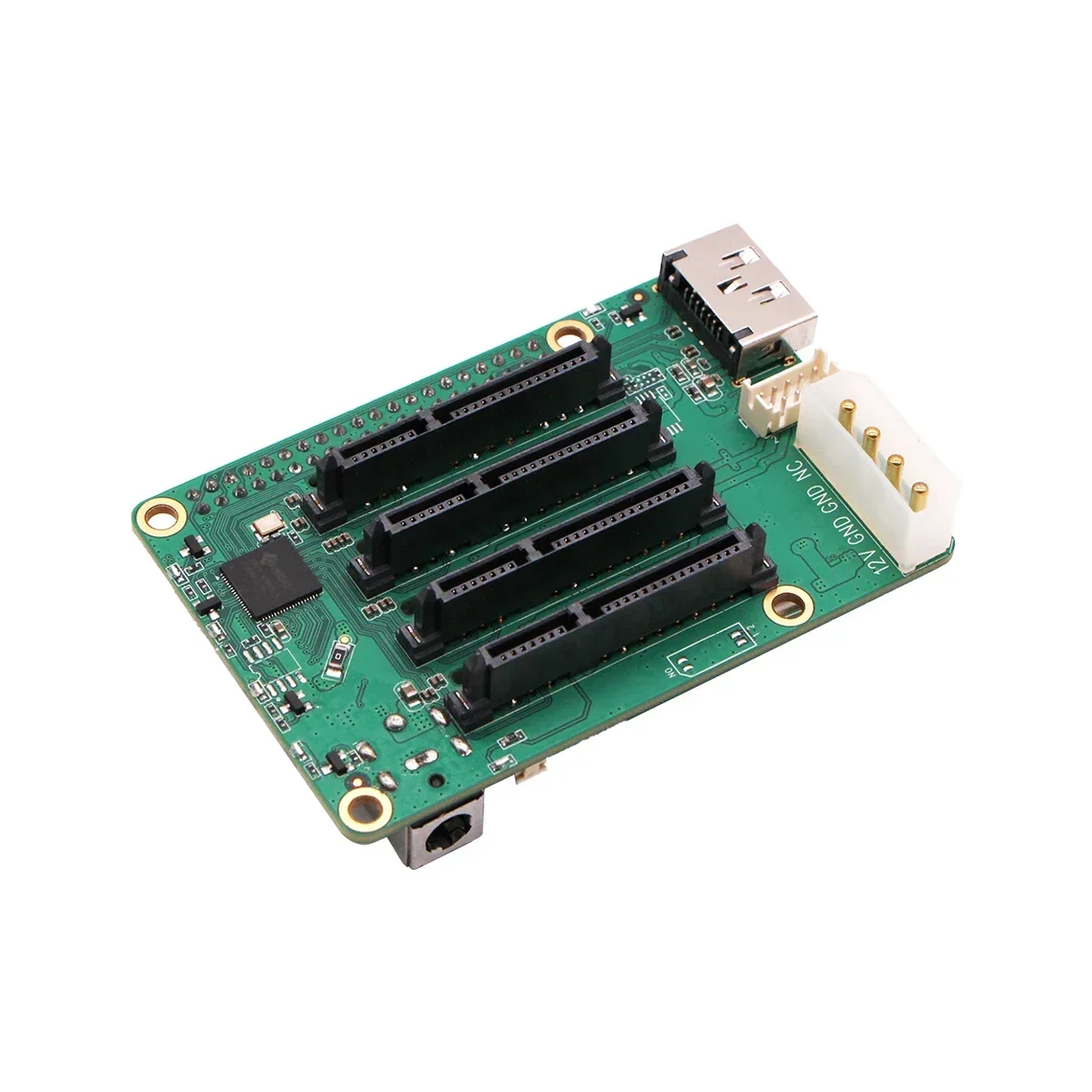 Raspberry Pi 5 Penta SATA HAT-Up to 5x SATA disks HAT
