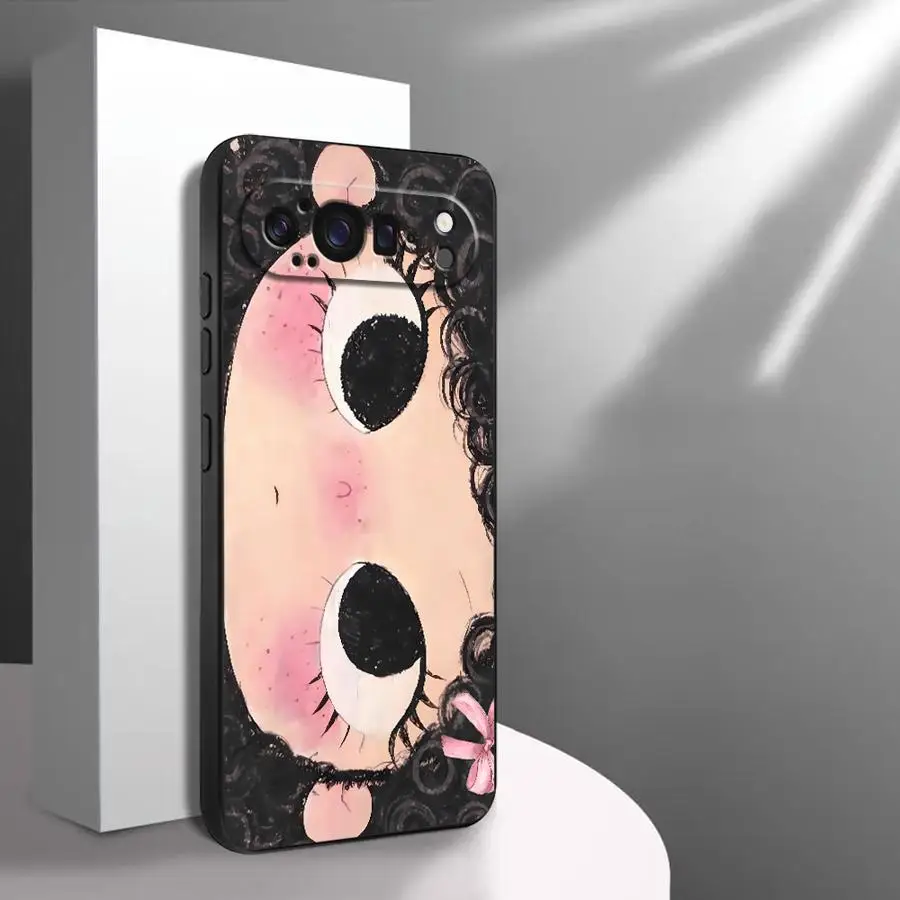 Cute Cartoon Girl Phone Cover Case,  Design