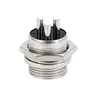 5/10/100Set GX12 GX16 GX20 2 3 4 5 6 7 8 9 10 12 14 15 Pin Docking Aviation Plug Socket Waterproof Circular Connector 5