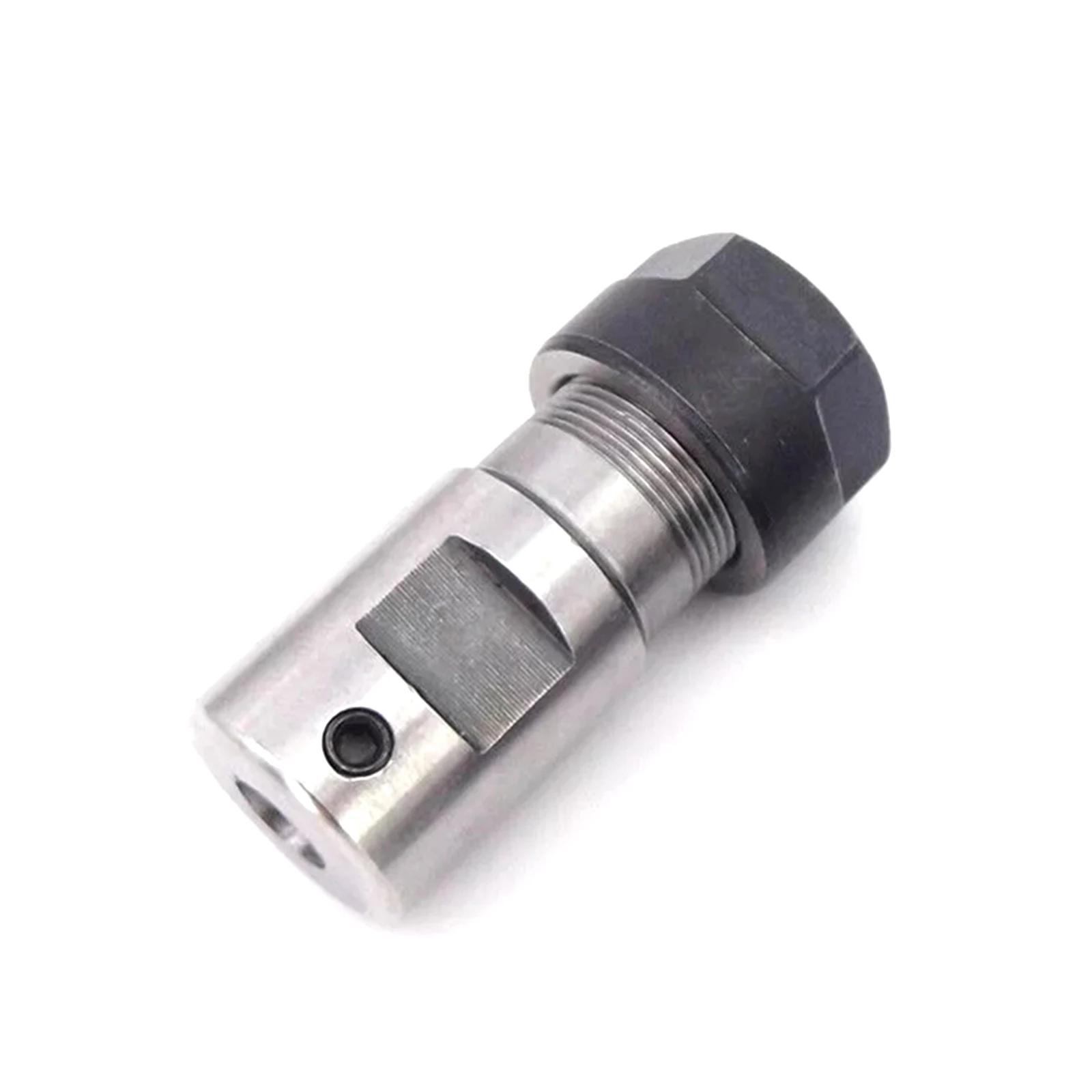 Coupleur d'arbre flexible CNC 5mm à 4.76mm pour moteur sans balais RC bateau, avec vis de fixation.