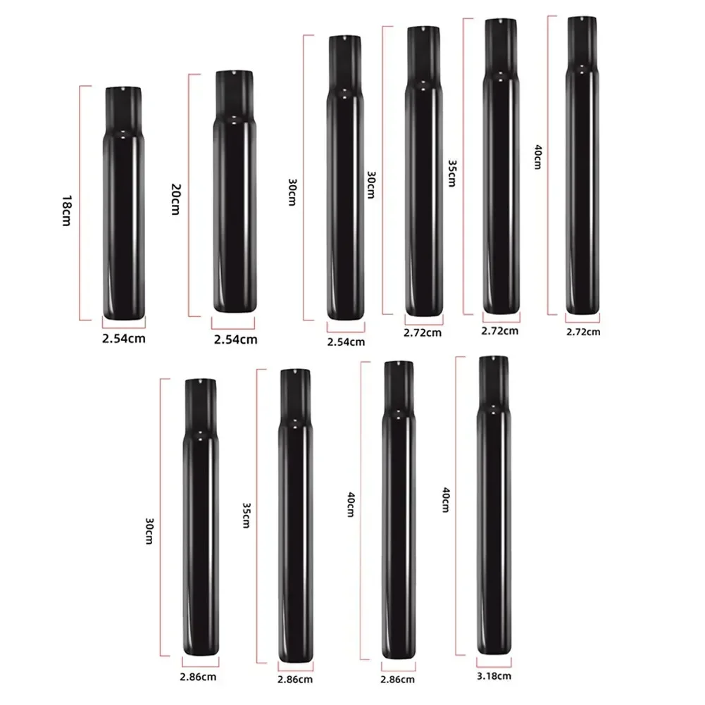 자전거 시트 포스트 스틸 안장 시트 포스트 180-400mm 25.4-31.8mm 어린이 용 튜브 자전거 의자 부품 어린이 사이클링 시트 포스트 액세서리