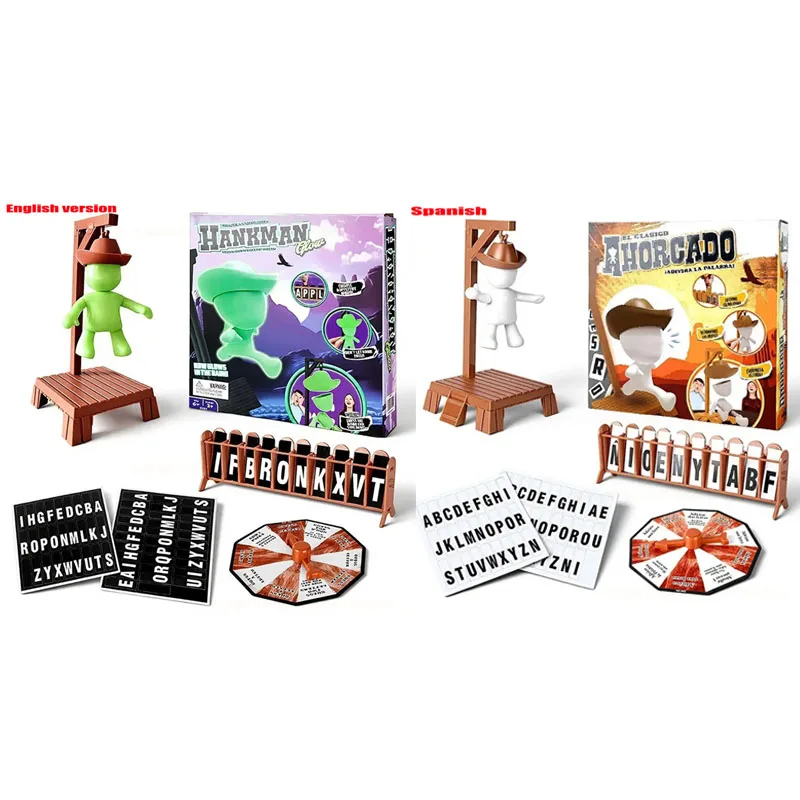 Magnetic Hangman Mystery World Game, Magnetic Hangings Board Game