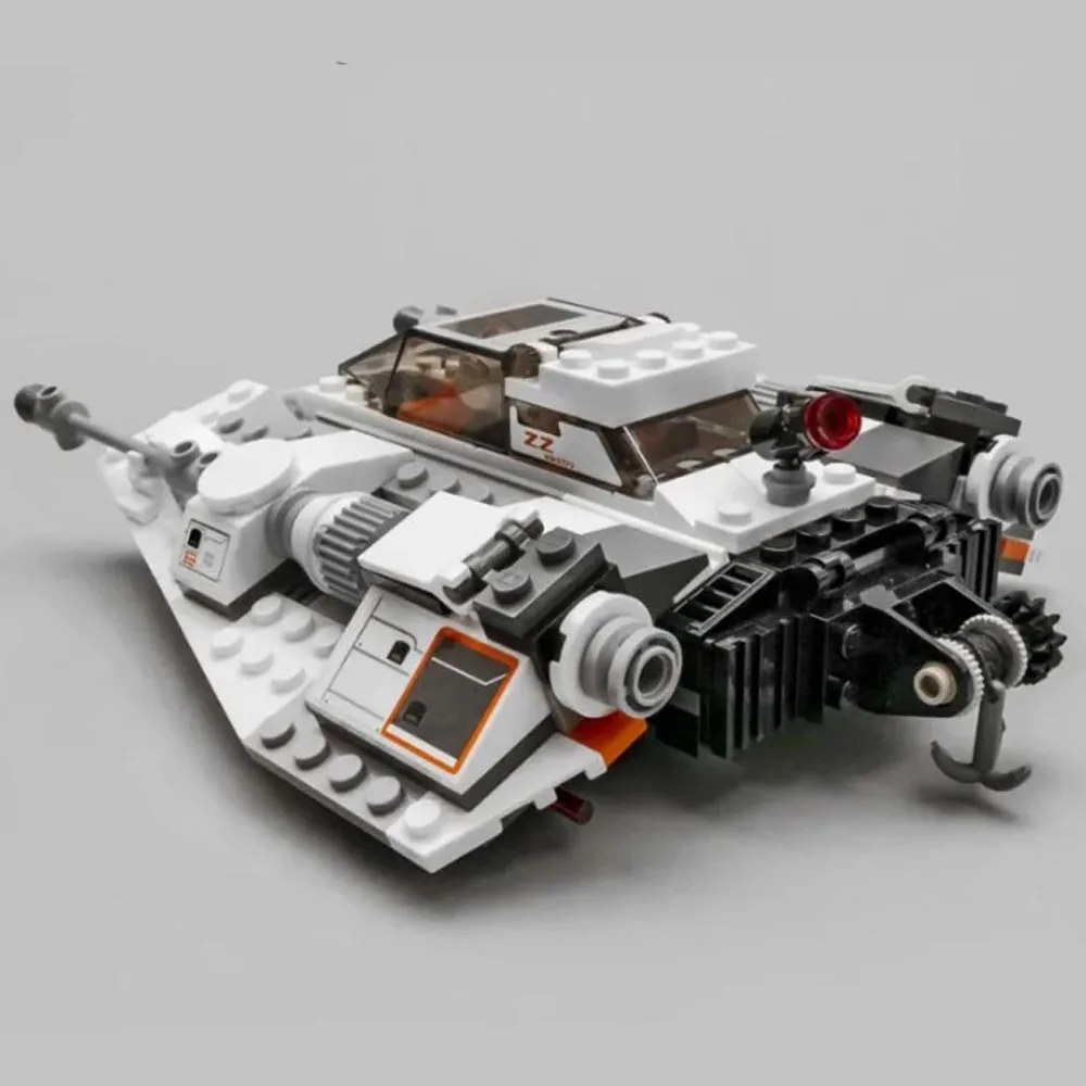 MOC Space War Snowspeederby Scruffybrickherder Building Blocks Toys 309PCS Air Combat Aircraft Ship Brick Birthday Gift 4