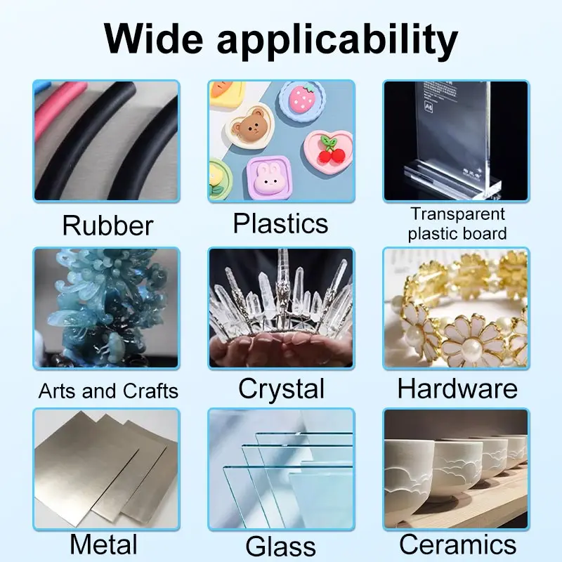 406 super adhesive, quick-drying cyanoacrylate super adhesive and universal quick repair adhesive are safe and harmless. 5