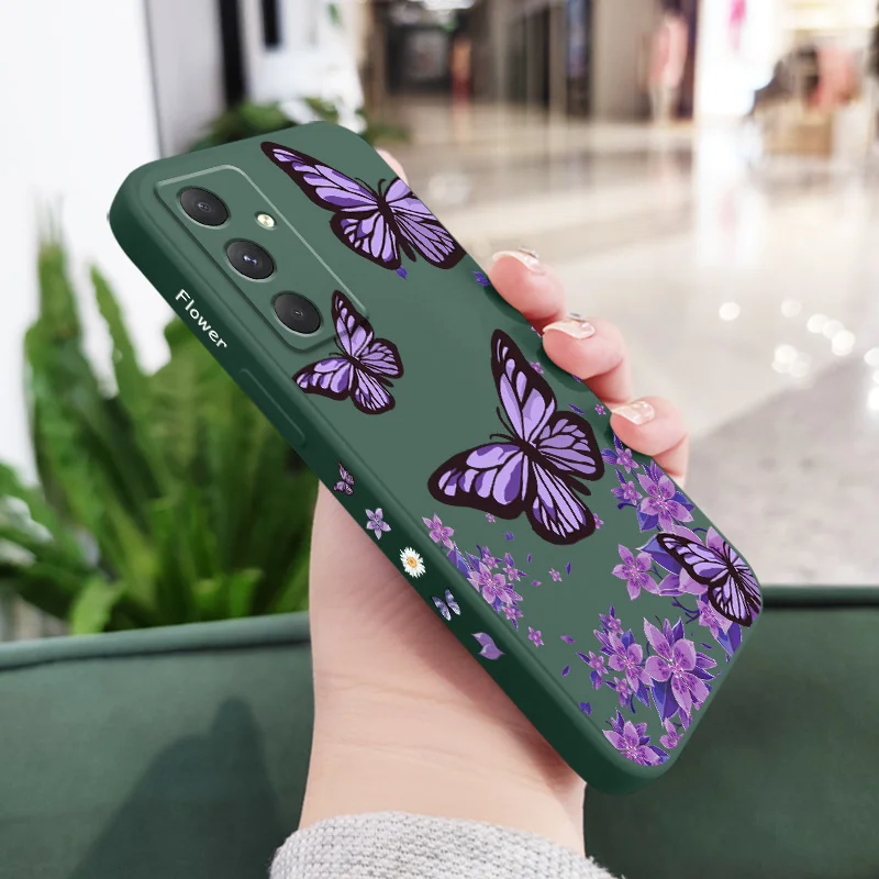Enchanting Butterfly Silicone Phone Case - Dreamy Design