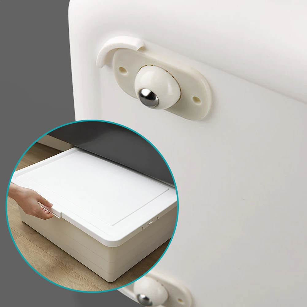 Description Picture 5 of item12Pcs Wheels for Furniture 360 Degree Load Bearing Paste Swivel Wheel Sticky Pulley for Furniture Trash Can Bottom Wheel Pulley