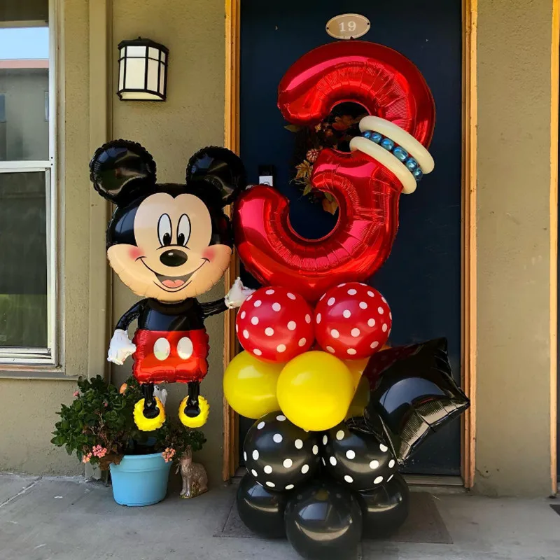 Mickey Mouse Birthday Decorations | Mickey Mouse Birthday Balloons ...