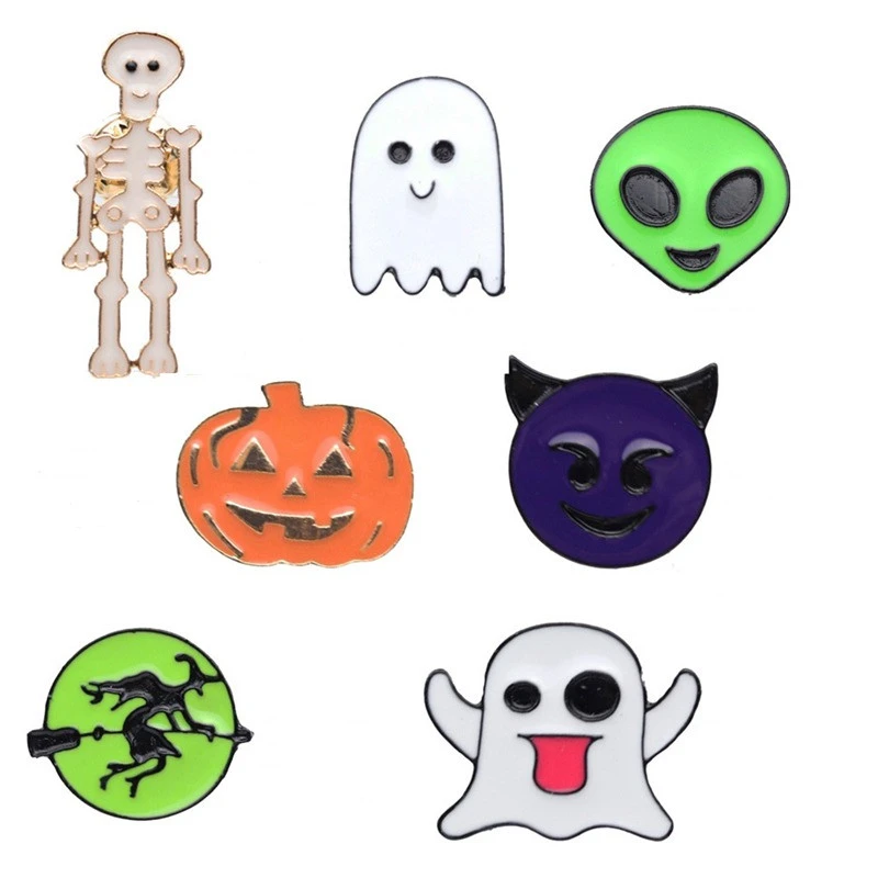 Broches de Pin de esmalte de gato de calabaza de Halloween, broche de  dibujos animados, insignias, mochilas, alfileres bonitos, regalos para  amigos, joyería al por mayor, 1 pieza|Broches| - AliExpress