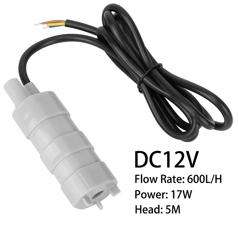 600L/H DC 12V 잠수정 워터 펌프 캠핑카 캠핑카 연못 수족관 용 고 유량 ..