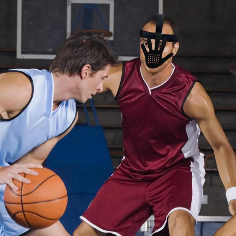 Basketball defensive training mask Shooting Dribbling resistance training mask Basketball game equipment sport supplies
