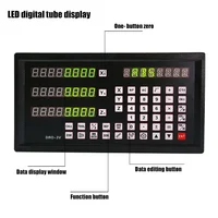 Affichage DRO-3V de lecture numérique de tour de fraisage de 3 axes AC110V/220V TTL 5V pour l'impression optique d'échelle linéaire de règle de grille 2