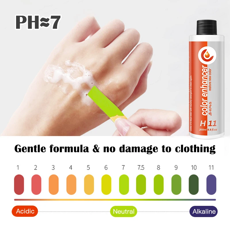 Fabric Fading Restorer Repair Whitened Clothes Color Enhancer for Cotton Silk Shoes Fabric Dye Home JB-XPCS H11