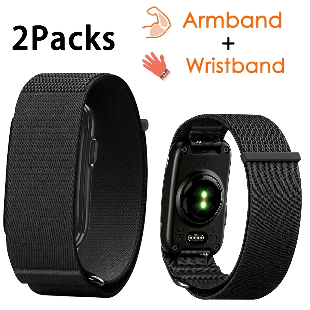 Enhanced Sports Nylon Loop Strap for Fitness Tracker Bracelet - Unisex